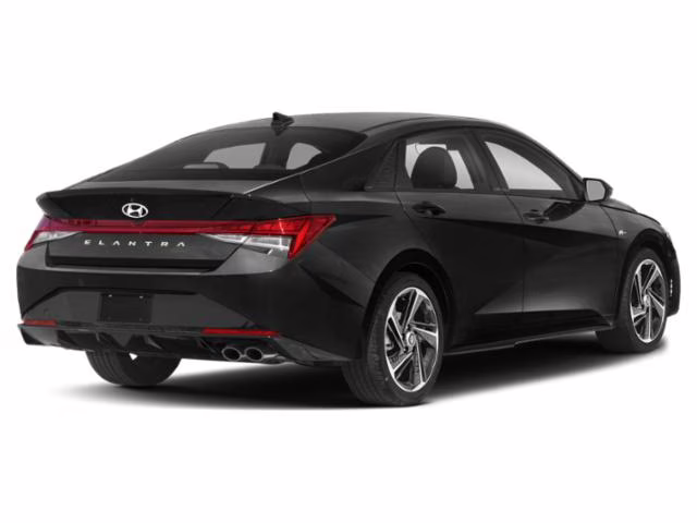 2023 Phantom Black Hyundai Elantra N Line FWD Sedan