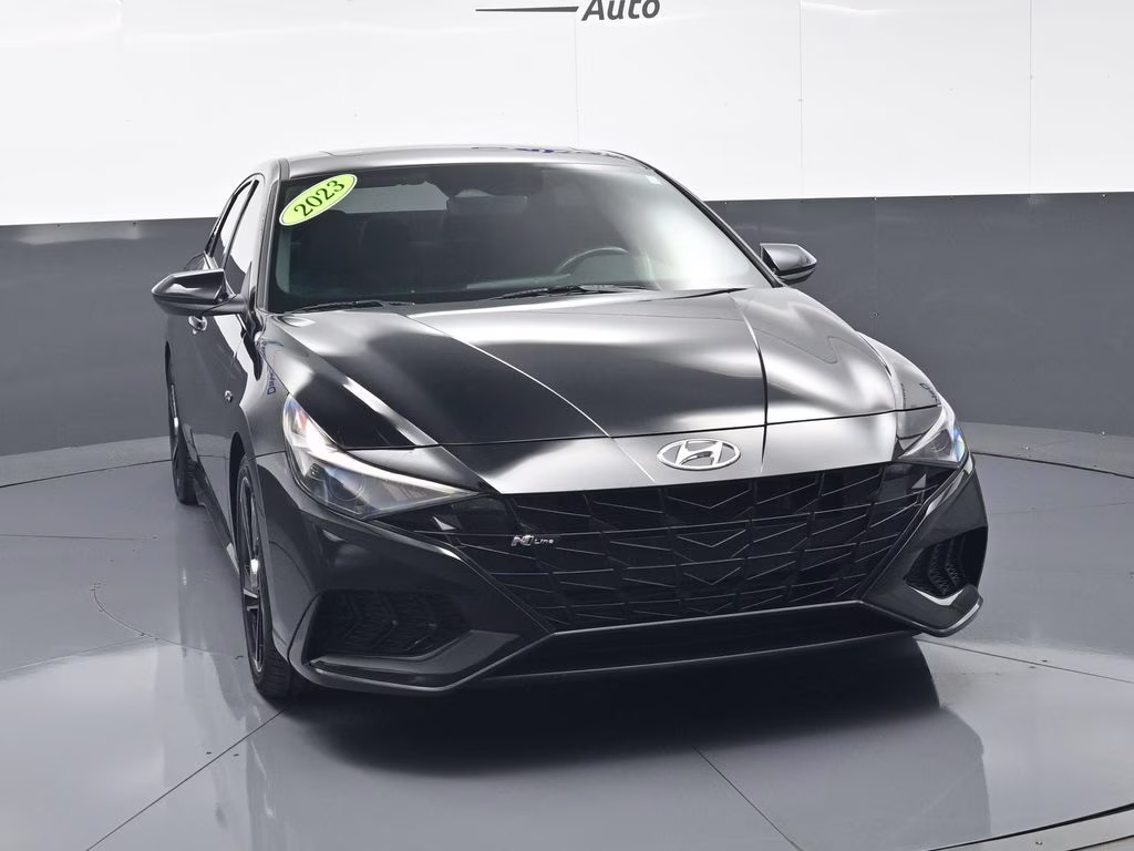 2023 Phantom Black Hyundai Elantra N Line FWD Sedan