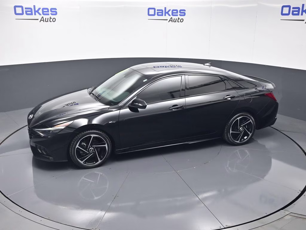 2023 Phantom Black Hyundai Elantra N Line FWD Sedan