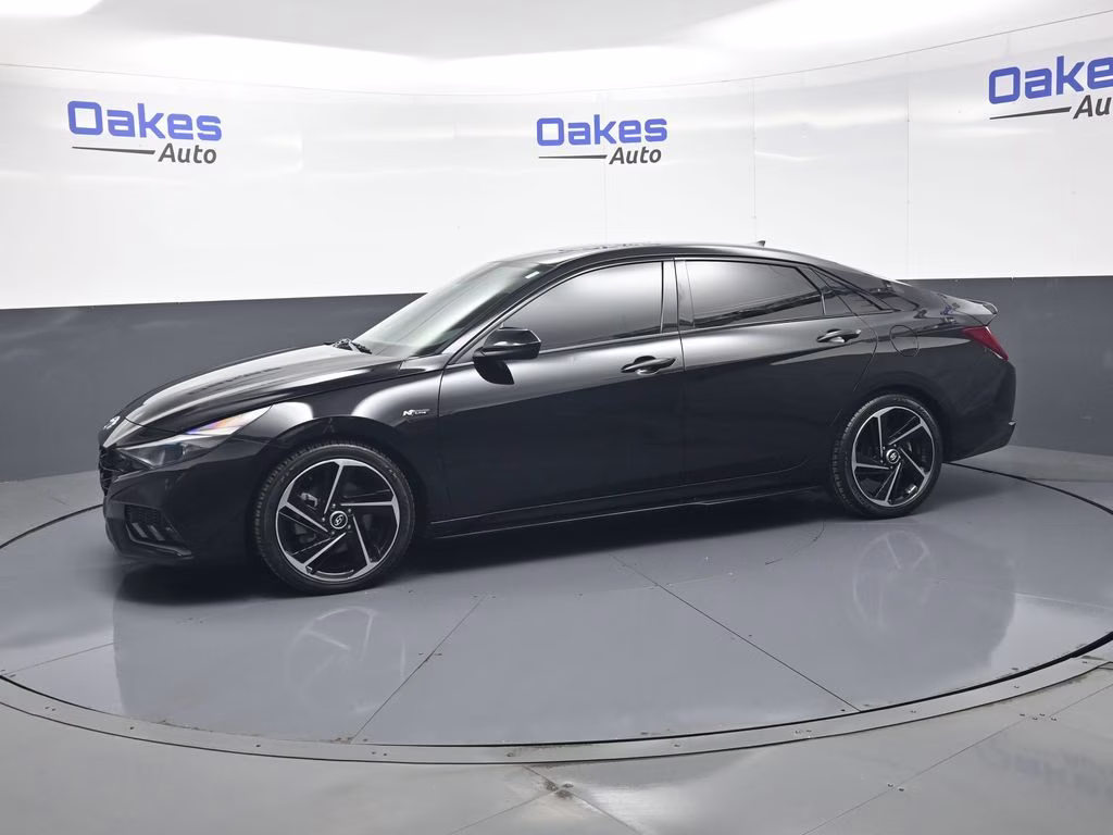 2023 Phantom Black Hyundai Elantra N Line FWD Sedan