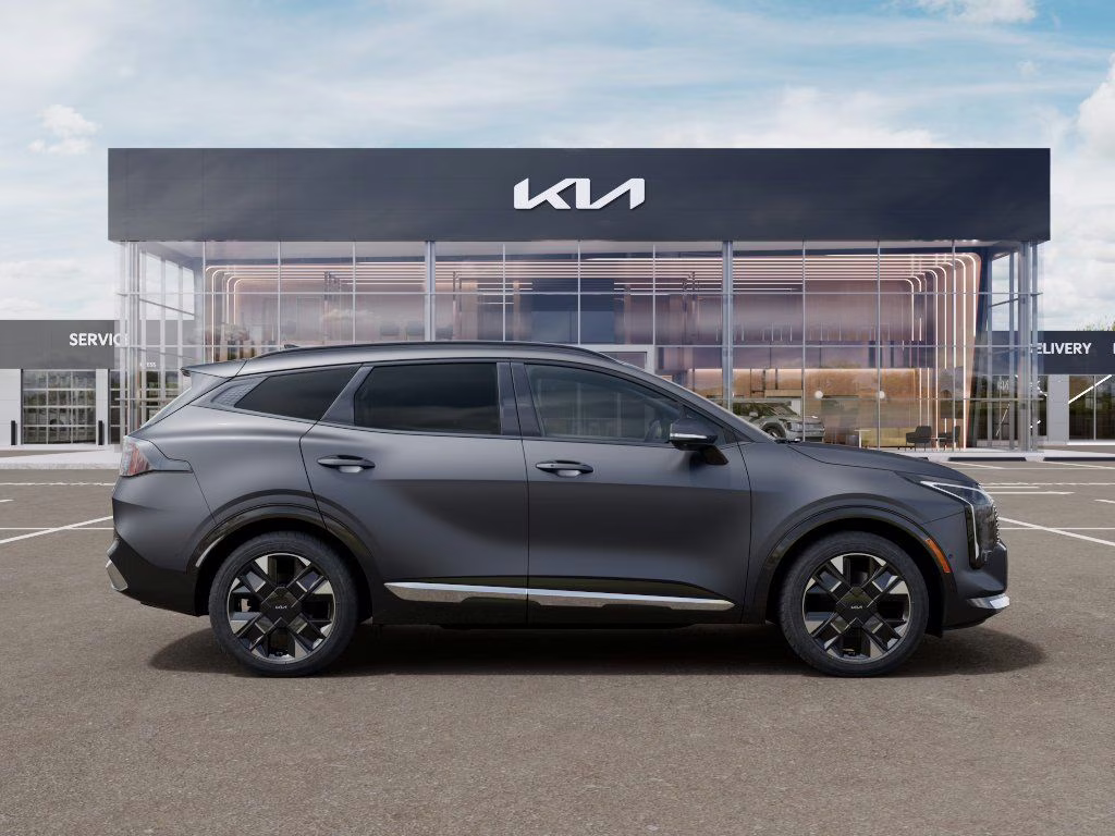 2026 Shadow Matte Gray Kia Sportage Hybrid SX-Prestige AWD SUV