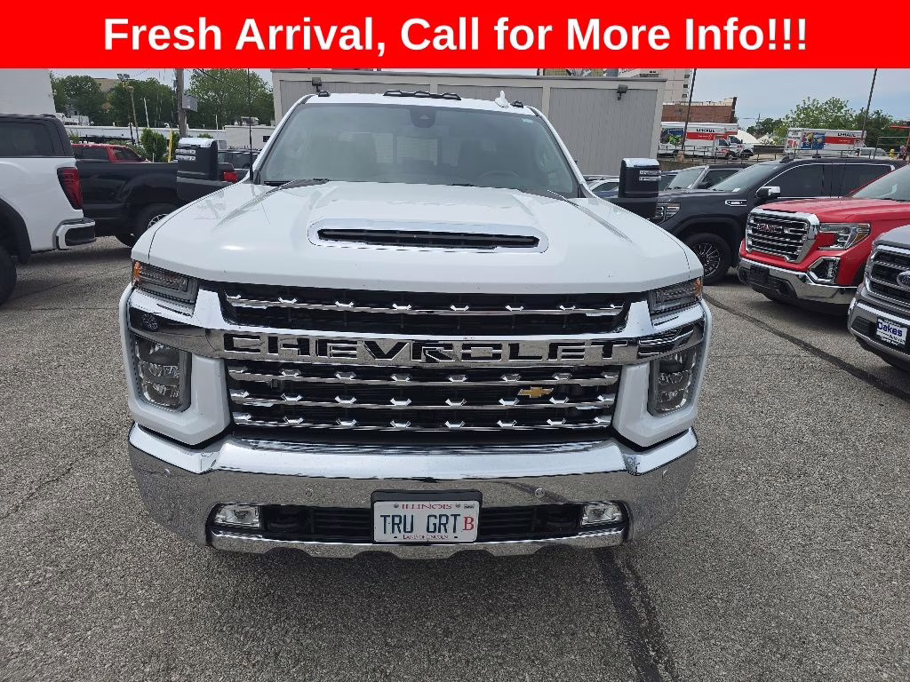 2020 Summit White Chevrolet Silverado 3500HD LTZ 4X4 Truck
