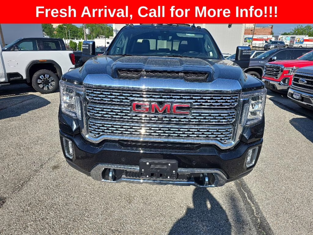 2021 Onyx Black GMC Sierra 2500HD Denali 4X4 Truck