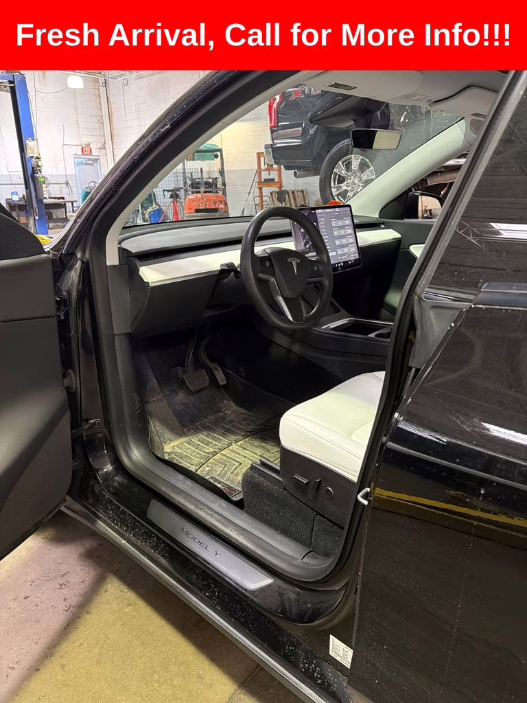 2021 Solid Black Tesla Model Y Long Range AWD SUV