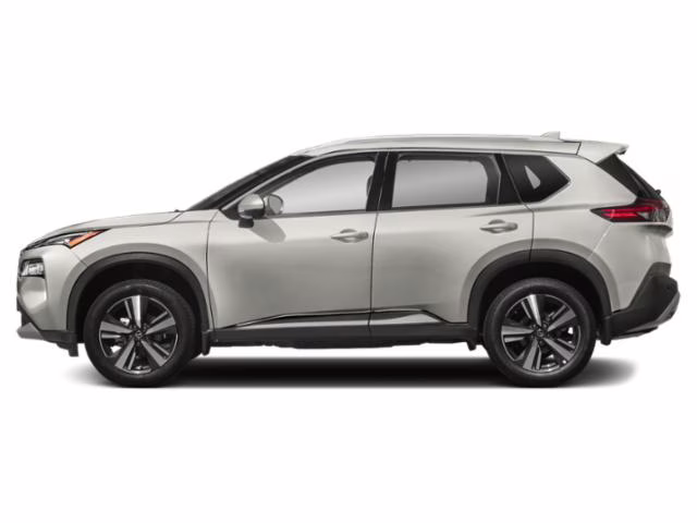 2021 Champagne Silver Metallic Nissan Rogue SL AWD SUV