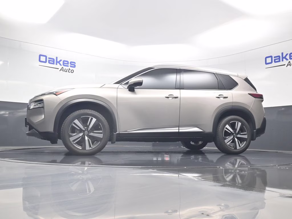 2021 Champagne Silver Metallic Nissan Rogue SL AWD SUV