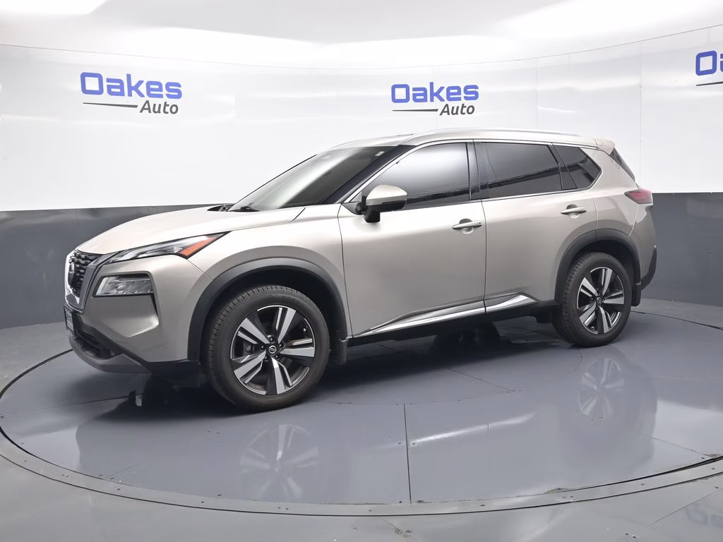 2021 Champagne Silver Metallic Nissan Rogue SL AWD SUV