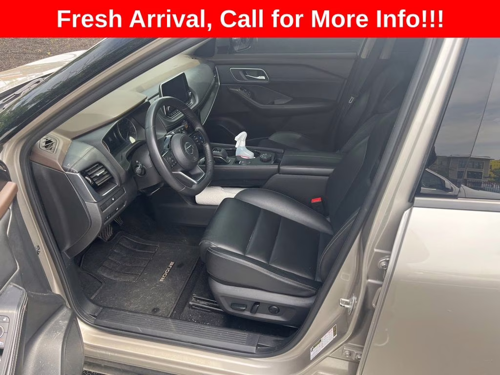 2021 Champagne Silver Metallic Nissan Rogue SL AWD SUV