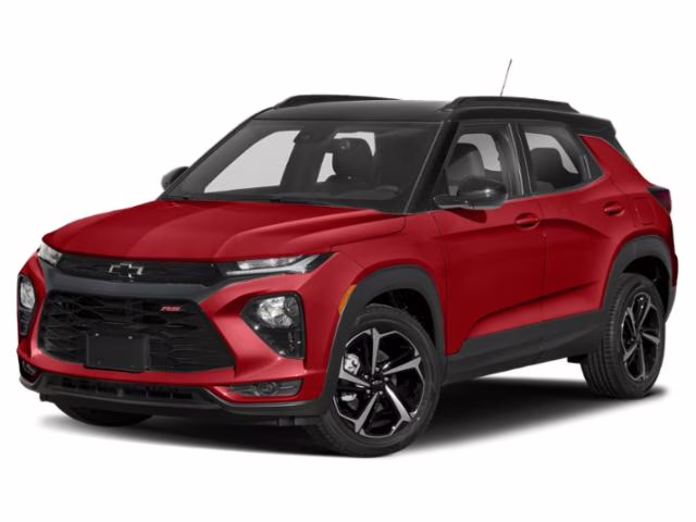 2021 Scarlet Red Metallic Chevrolet Trailblazer RS AWD SUV