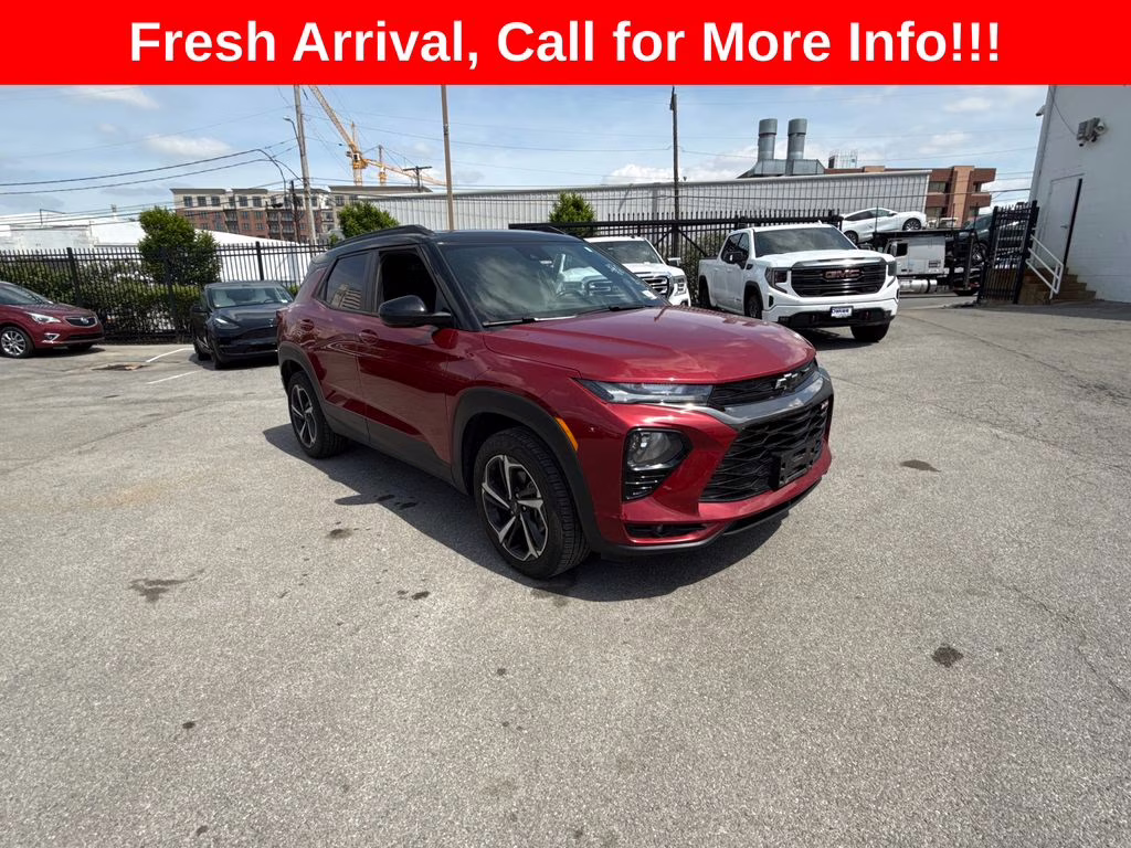 2021 Scarlet Red Metallic Chevrolet Trailblazer RS AWD SUV