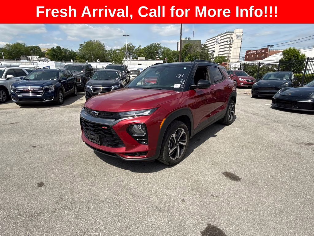 2021 Scarlet Red Metallic Chevrolet Trailblazer RS AWD SUV