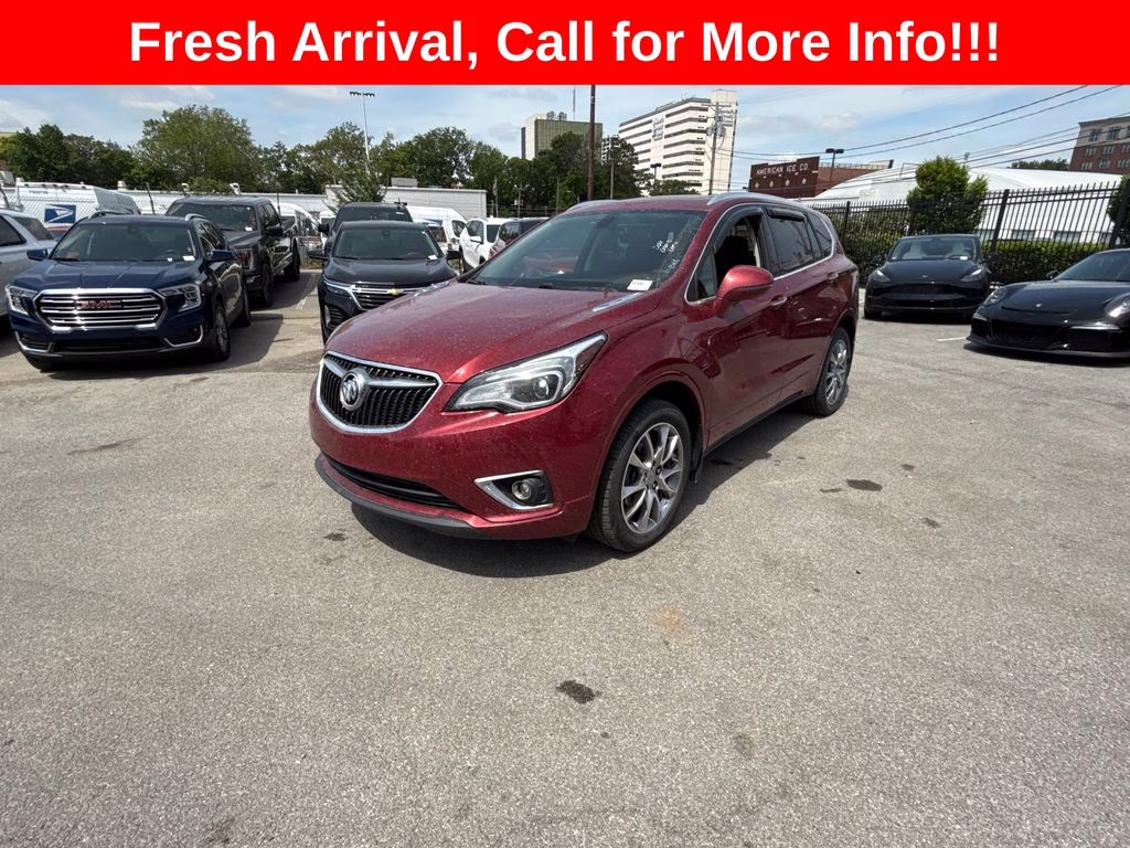 2020 Chili Red Metallic Buick Envision Essence AWD SUV