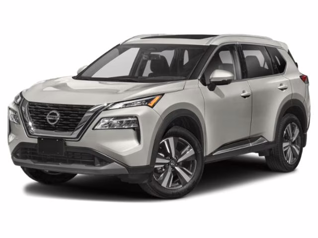 2021 Champagne Silver Metallic Nissan Rogue SL AWD SUV