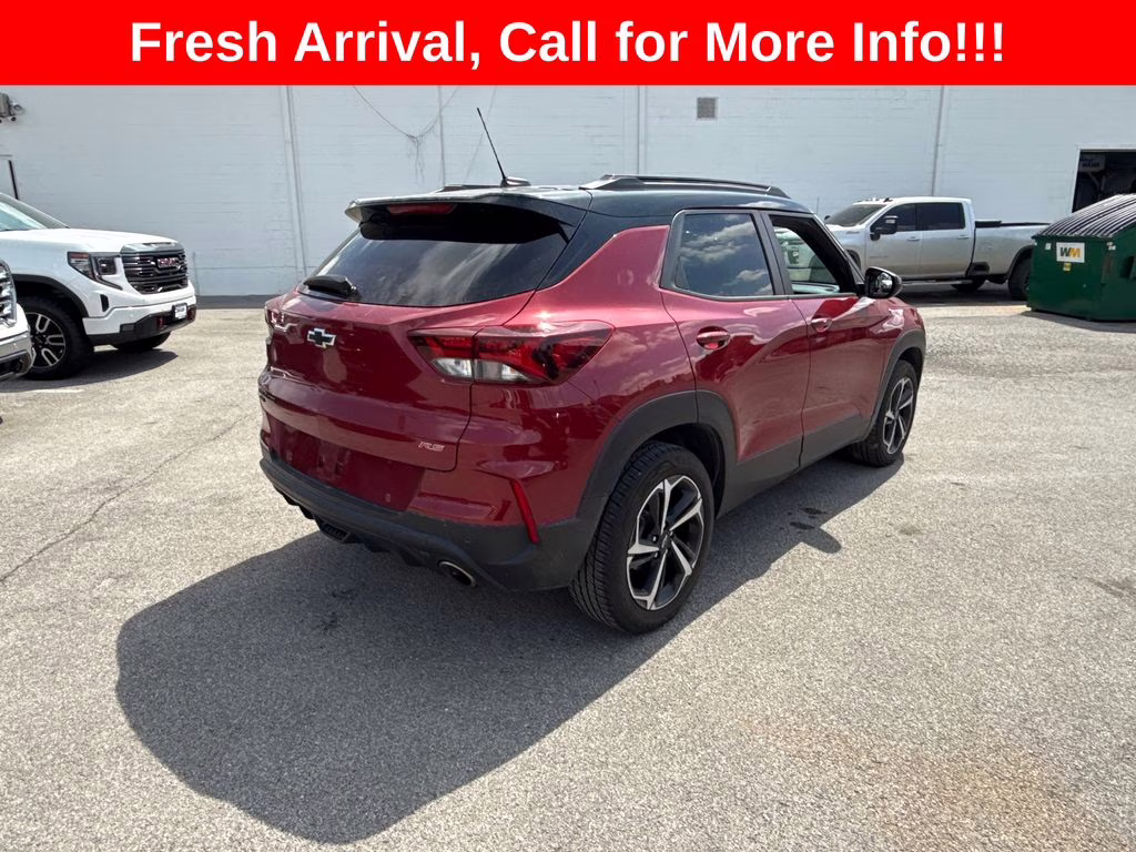 2021 Scarlet Red Metallic Chevrolet Trailblazer RS AWD SUV