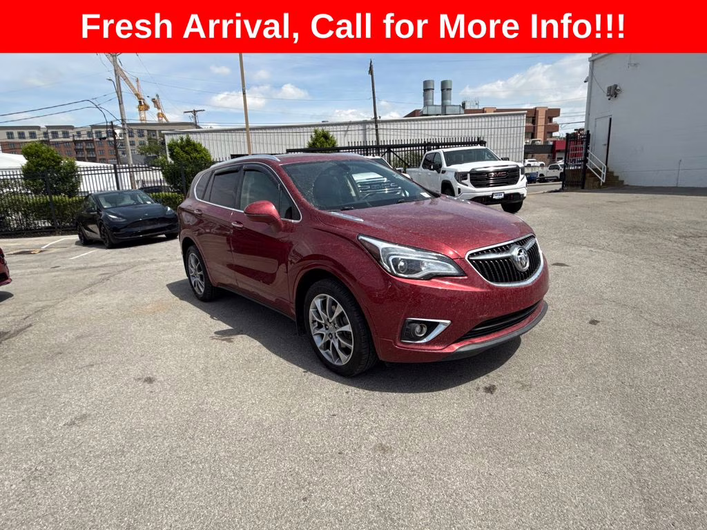 2020 Chili Red Metallic Buick Envision Essence AWD SUV