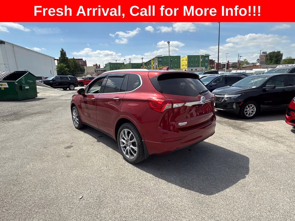 2020 Chili Red Metallic Buick Envision Essence AWD SUV