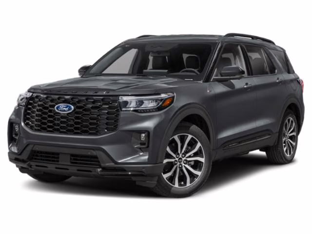 2025 Gray Metallic Ford Explorer ST-Line 4X4 SUV