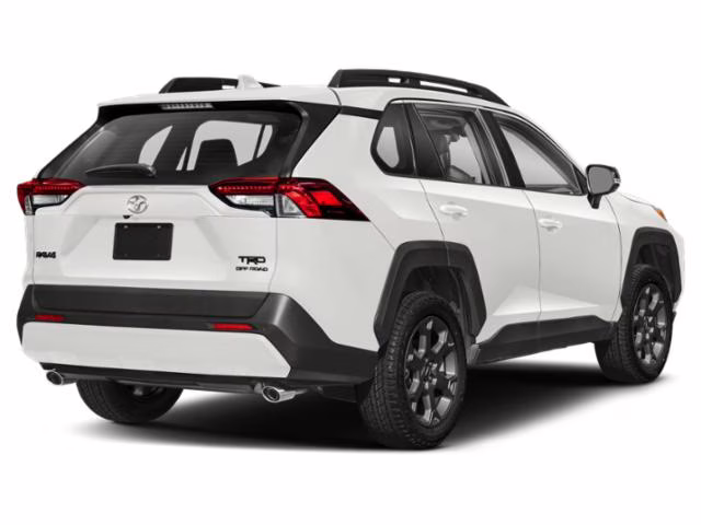 2020 Super White Toyota RAV4 TRD Off Road AWD SUV