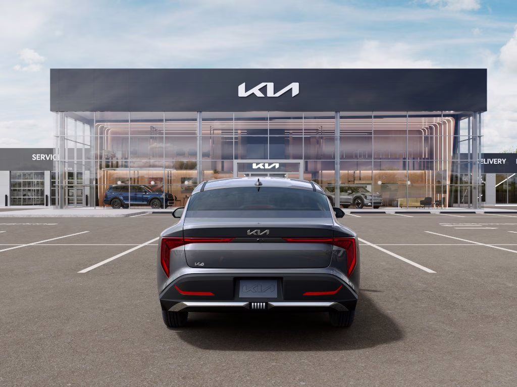 2026 Steel Gray Kia K4 LXS FWD Sedan