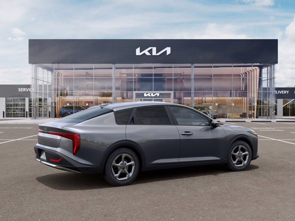 2026 Steel Gray Kia K4 LXS FWD Sedan