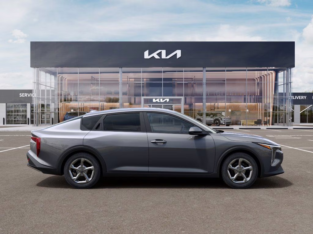 2026 Steel Gray Kia K4 LXS FWD Sedan
