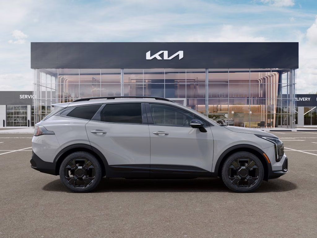 2026 Wolf Gray Kia Sportage X-Line AWD SUV