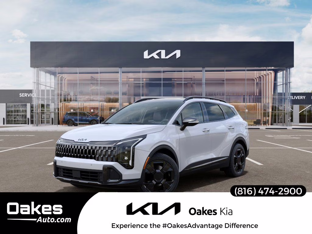 2026 Glacial White Pearl Kia Sportage X-Line AWD SUV