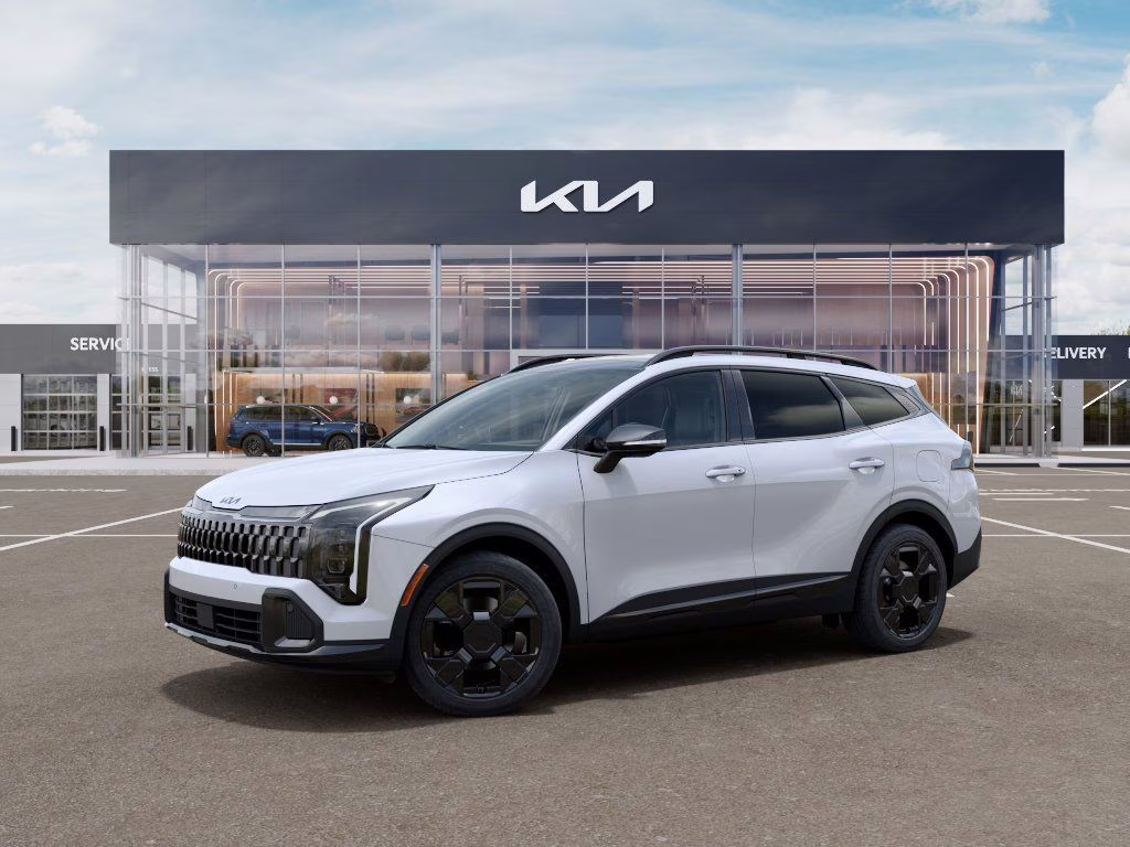2026 Glacial White Pearl Kia Sportage X-Line AWD SUV