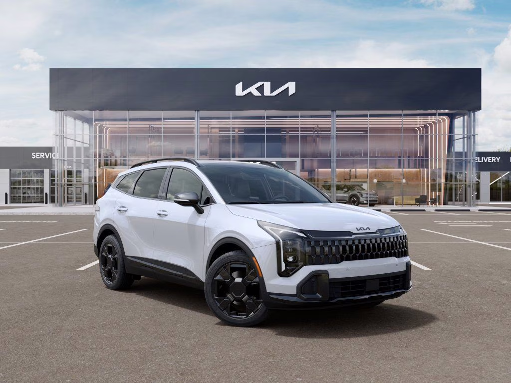 2026 Glacial White Pearl Kia Sportage X-Line AWD SUV