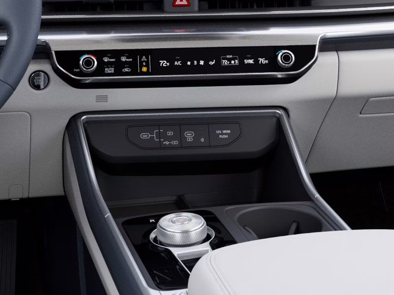 2026 Snow White Pearl Kia Carnival Hybrid SX Prestige FWD Van