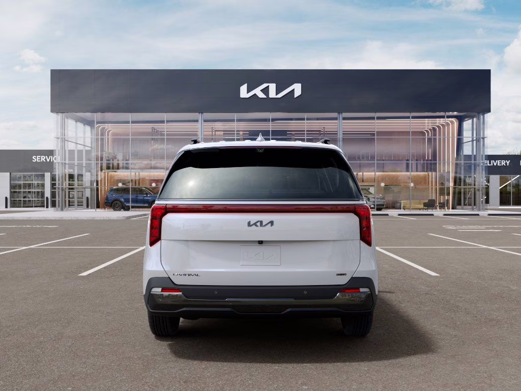 2026 Snow White Pearl Kia Carnival Hybrid SX FWD Van