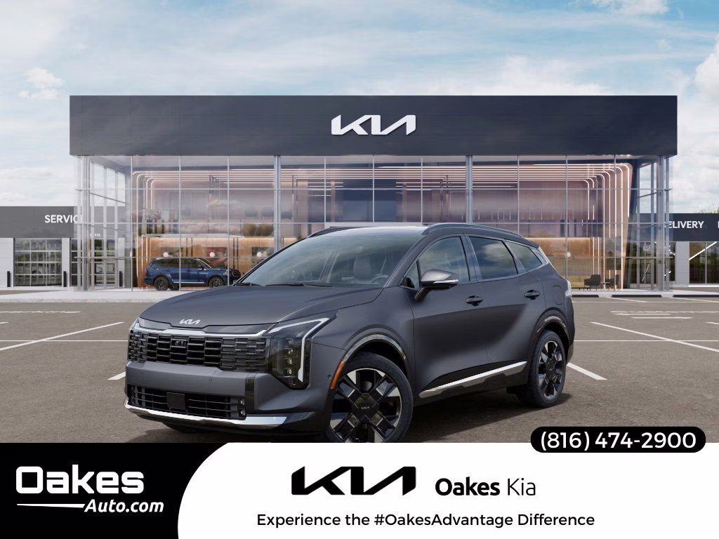 2026 Shadow Matte Gray Kia Sportage Hybrid SX-Prestige AWD SUV