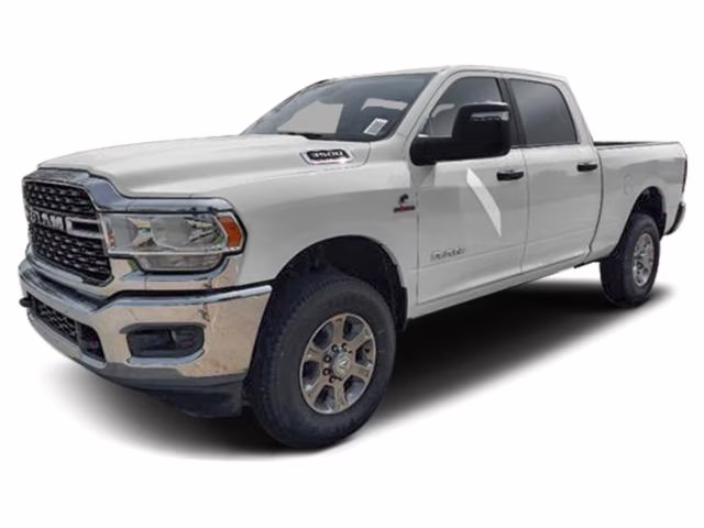 2024 Bright White Clearcoat Ram 3500 Big Horn 4X4 Truck