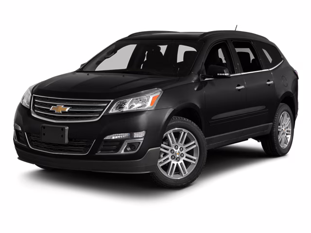 2014 Black Granite Metallic Chevrolet Traverse LT AWD SUV