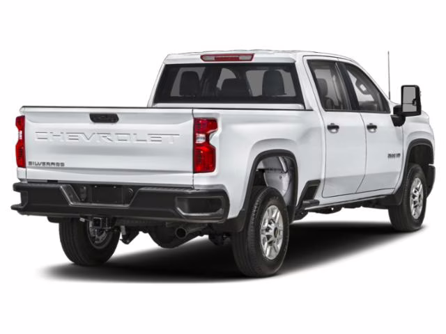 2025 Summit White Chevrolet Silverado 2500HD LTZ 4X4 Truck