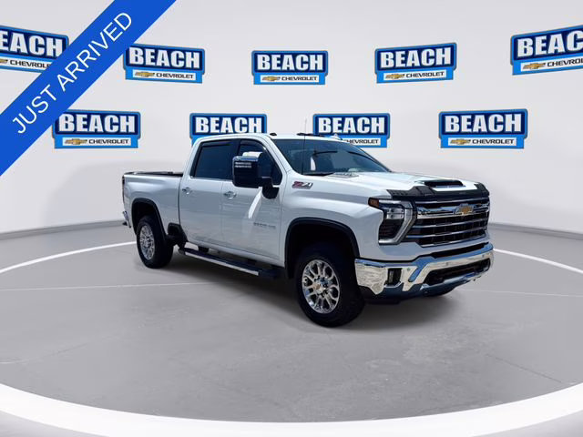 2025 Summit White Chevrolet Silverado 2500HD LTZ 4X4 Truck