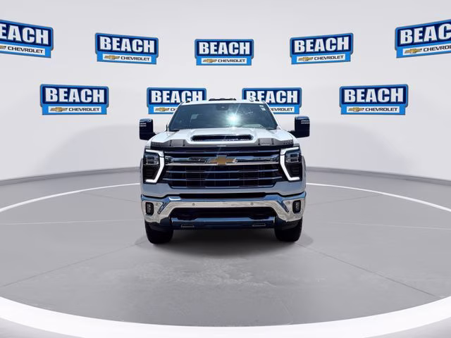2025 Summit White Chevrolet Silverado 2500HD LTZ 4X4 Truck