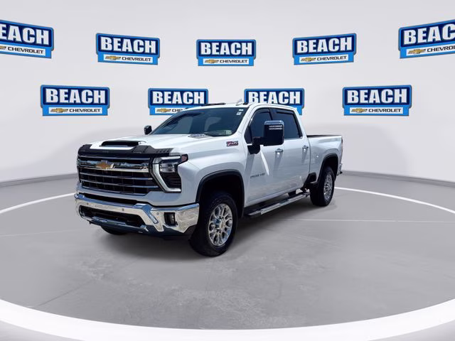 2025 Summit White Chevrolet Silverado 2500HD LTZ 4X4 Truck