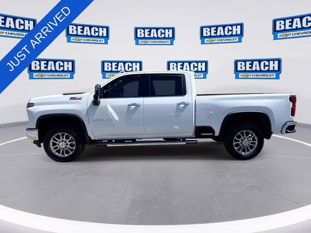2025 Summit White Chevrolet Silverado 2500HD LTZ 4X4 Truck