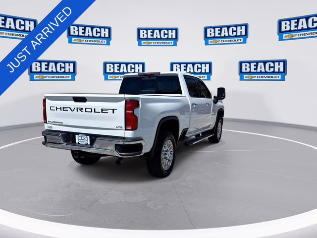 2025 Summit White Chevrolet Silverado 2500HD LTZ 4X4 Truck