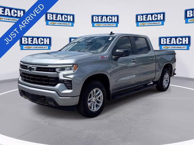 2024 Sterling Gray Metallic Chevrolet Silverado 1500 RST 4X4 Truck