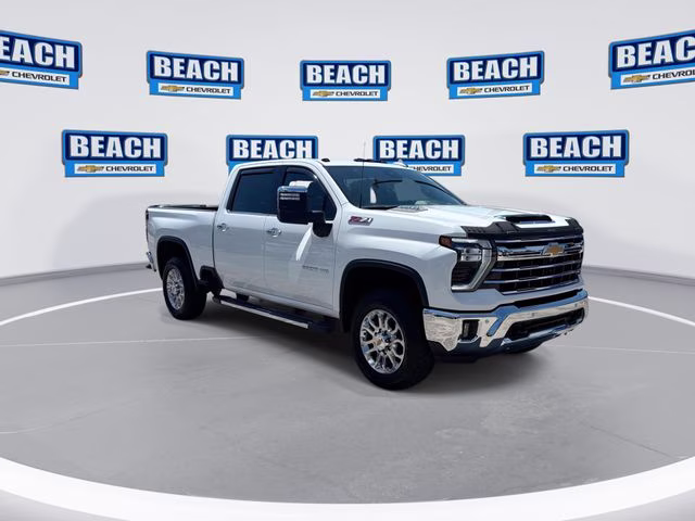 2025 Summit White Chevrolet Silverado 2500HD LTZ 4X4 Truck