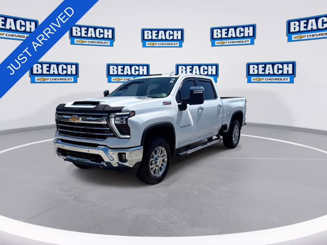 2025 Summit White Chevrolet Silverado 2500HD LTZ 4X4 Truck