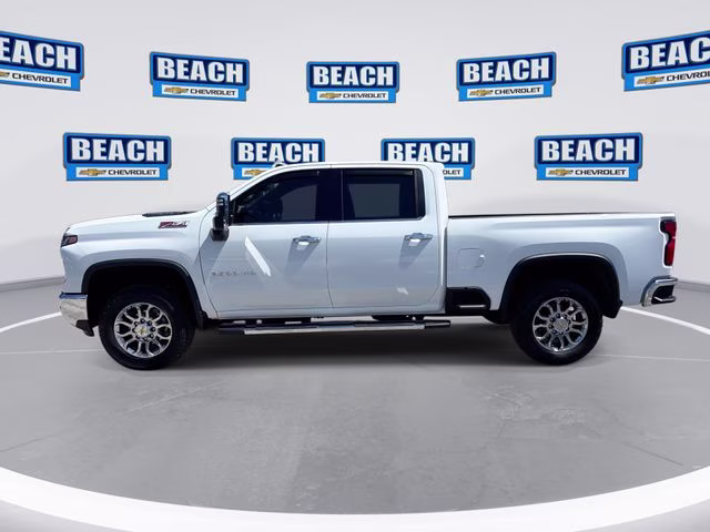 2025 Summit White Chevrolet Silverado 2500HD LTZ 4X4 Truck