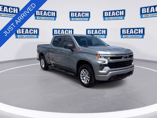 2024 Sterling Gray Metallic Chevrolet Silverado 1500 RST 4X4 Truck