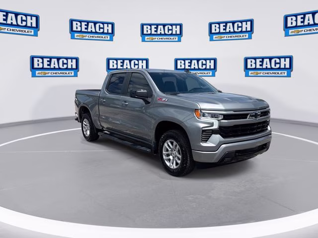 2024 Sterling Gray Metallic Chevrolet Silverado 1500 RST 4X4 Truck
