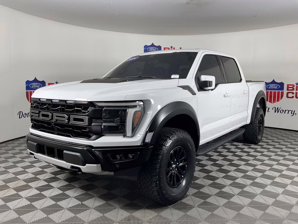 2024 Oxford White Ford F-150 Raptor 4X4 Truck