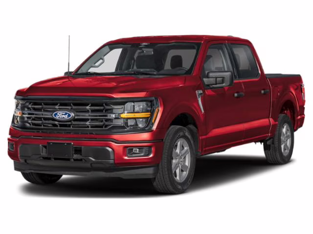 2026 Ruby Red Metallic Tinted Clearcoat Ford F-150 XLT 4X4 Truck