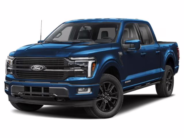 2024 Blue Metallic Ford F-150 Platinum 4X4 Truck