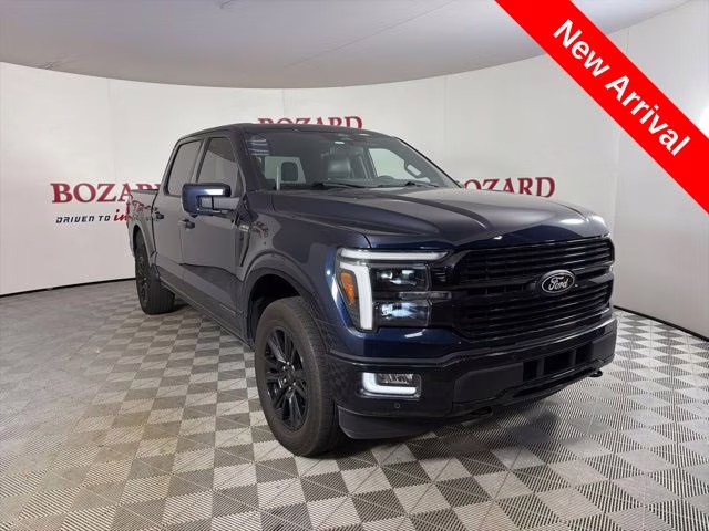 2024 Blue Metallic Ford F-150 Platinum 4X4 Truck
